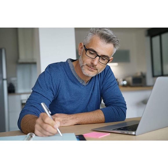 2 Pairs Unisex Blue Light Blocking Reading Glasses - Picture 4 of 12